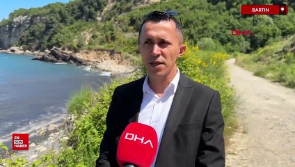 Amasra'da denizde kirlilik: Ekipler numune aldı