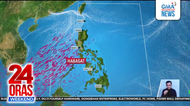 Mga Kapuso, patuloy na nagpapaulan sa malaking parte ng Luzon ang Hanging Habagat | 24 Oras Weekend