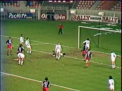 PARIS - AUXERRE - 1982 - SAISON 1981/1982 -