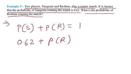 Class 10 Maths  Probability Example 5