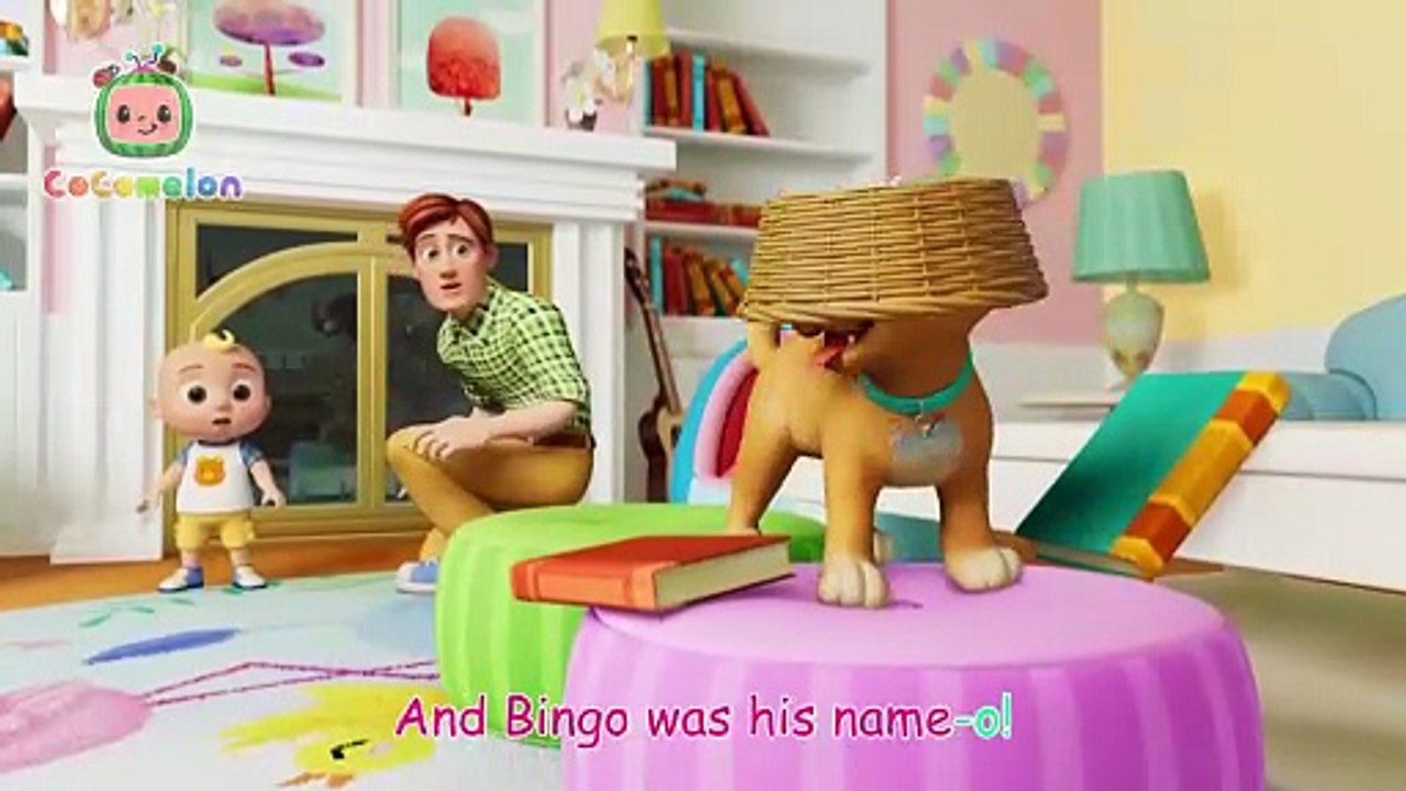B.I.N.G.O _ CoComelon Nursery Rhymes _ Kids Songs