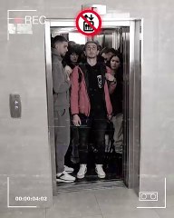 Trying and failing in finding a way to bend the weight restriction in a lift! 🤣