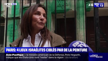 La réaction de cette riveraine après avoir découvert que quatre établissements ont été ciblés par des jets de peinture