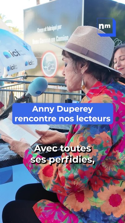 "Je n'ai jamais rêvé d'être comédienne" : les lecteurs de Nice-Matin ont rencontré Anny Duperey