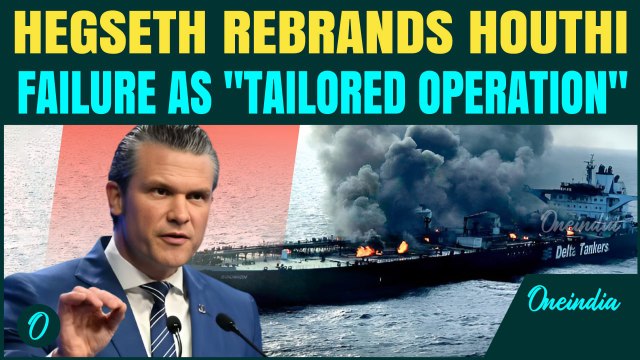 Hegseth Says Houthi Red Sea Defeat As 'Tailored Operation' | Critics Slam Hegseth As ‘Attempt To...’