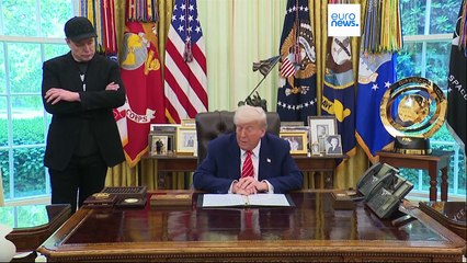 Trump verabschiedet Elon Musk im Oval Office