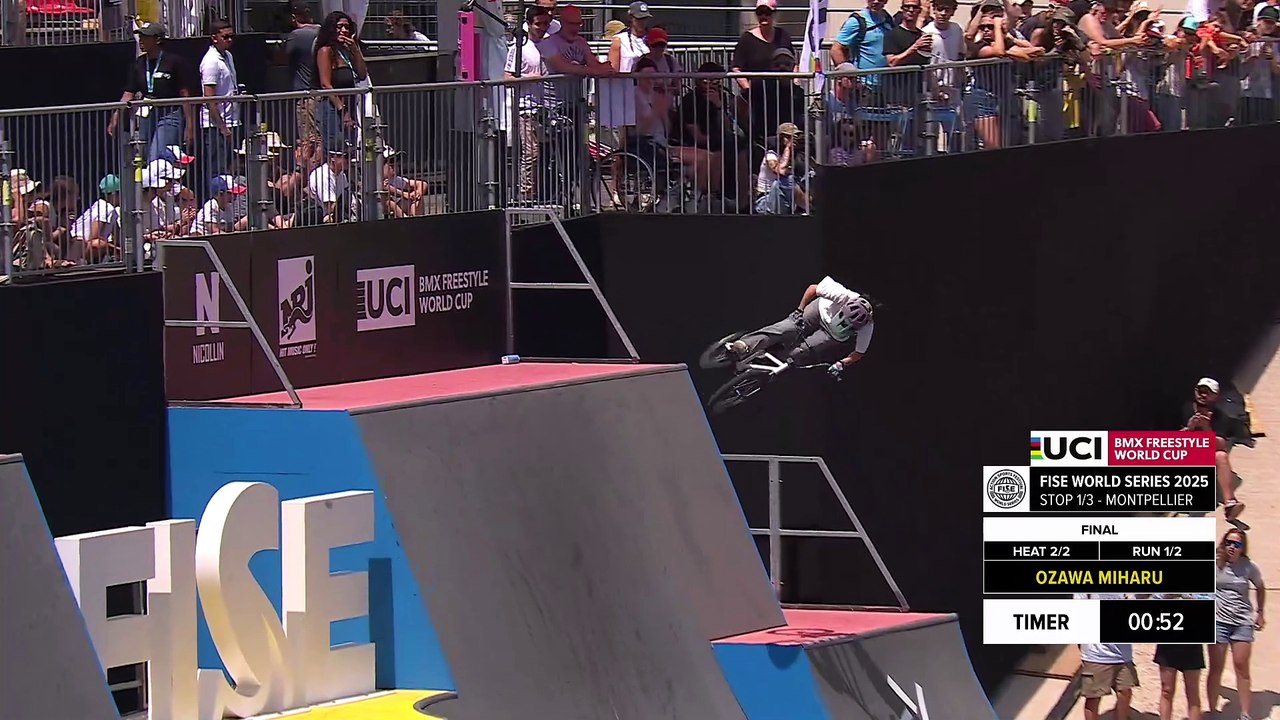 2ND OZAWA MIHARU 🥈 BMX PARK FINAL WOMEN
