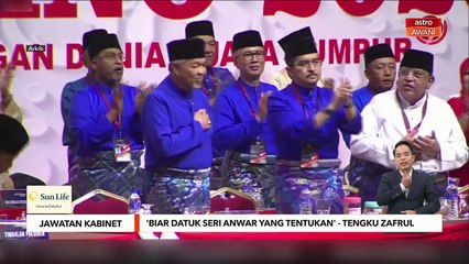 Tengku Zafrul serahkan kepada PM berhubung jawatan menterinya