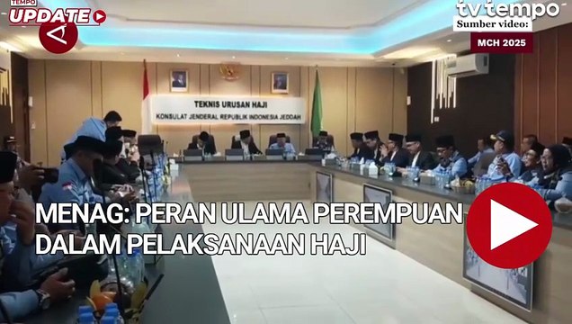Menag Sebut Pentingnya Peran Ulama Perempuan dalam Pelaksanaan Haji