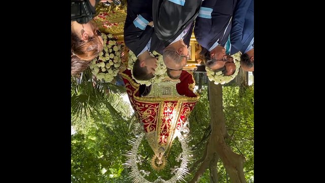 Misa de campaña para la Virgen del Prado