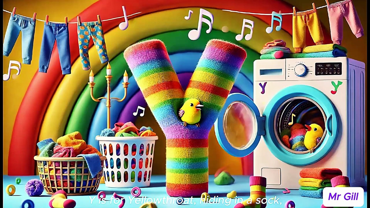 ABC Animals Rhyme with Funny Birds – Learn Letters with Cartoon Plus F-9O! 🐦🎶