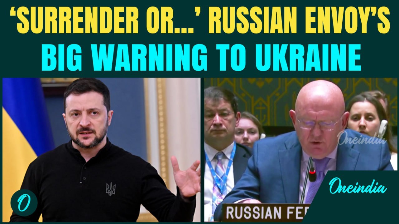Russian Envoy’s FIERY Speech In UNSC, SLAMS Ukraine Of ‘Corruption And Western-Backed War…’