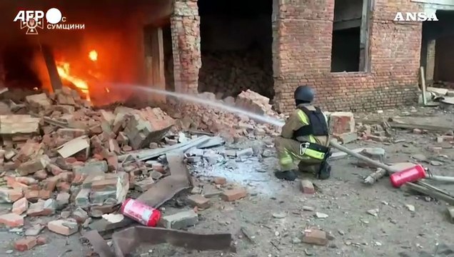 Ucraina, raid russi nell'oblast di Sumy: almeno un morto e 4 feriti