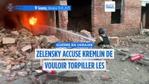 Zelensky accuse le Kremlin de vouloir torpiller les pourparlers