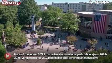 Hakim Federal Tangguhkan Larangan Trump Terima Mahasiswa Asing di Harvard
