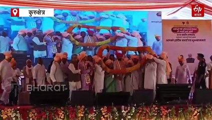 "मुगलों ने मंंदिर तोड़े, अहिल्याबाई ने बनवाया", हरियाणा CM बोले - अधूरे काम को पूरा करवा रहे PM मोदी