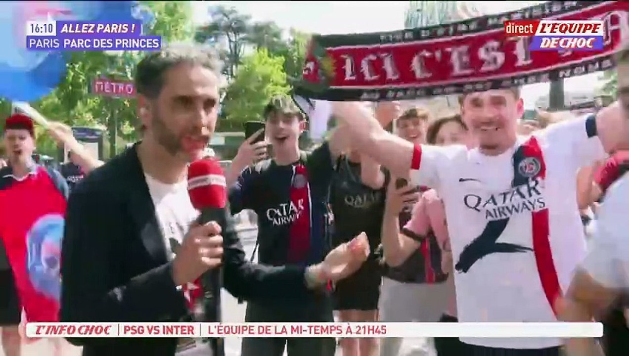 L'ambiance monte déjà à Paris - Foot - Ligue des champions