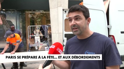 Des boutiques des Champs-Elysées se barricadent avant la finale de la Ligue des Champions