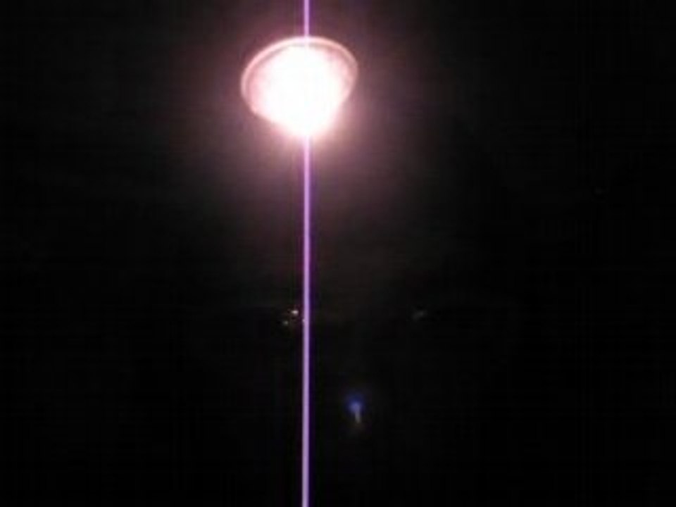 Dans les rails et lampe torche