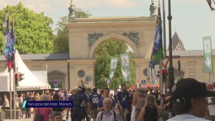 Los 'tifosi' del Inter esperan ansiosos el inicio de la final
