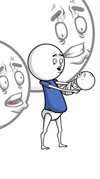 @ZEQUOIZA - POV : Le cerveau quand je tiens un bébé 😱