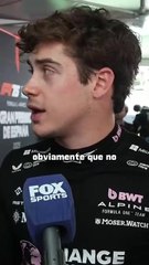 La tristeza de Colapinto y su expectativa para el GP de España