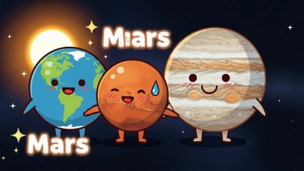 Mars Facts Song for Kids  | Learn About the Red Planet