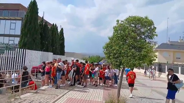 Locura con la Selección en Las Rozas