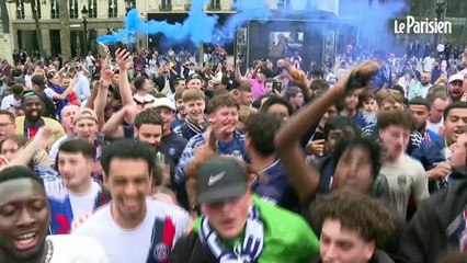 PSG-Inter de Milan : des supporters parisiens déjà présents sur les Champs