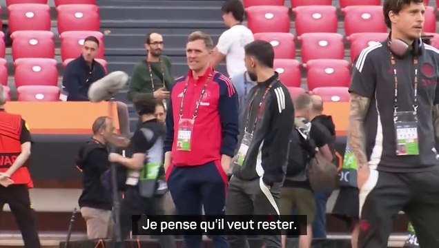 Amorim : Je pense que Bruno Fernandes veut rester