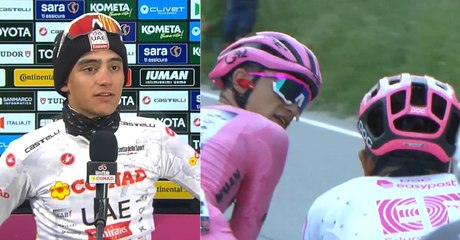 Cycling - Giro d'Italia 2025 - Isaac Del Toro : "Disappointing to lose on last day, I tried to work with Richard Carapaz, and then..."