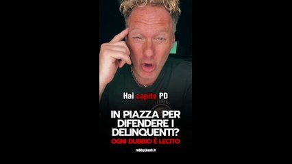 Robby Giusti - IN PIAZZA PER DIFENDERE I DELINQUENTI? (31.05.25)