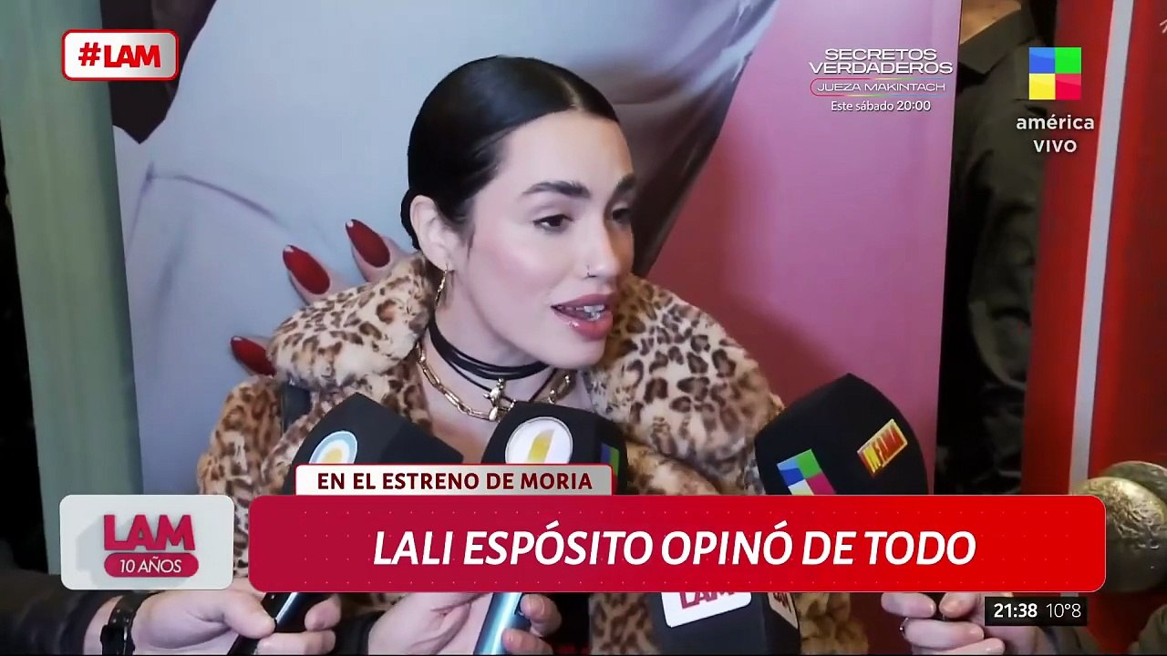 Lali Espósito hizo un panorama sobre su visión política actual