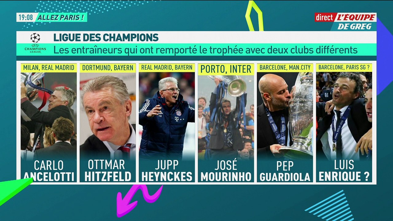 Luis Enrique peut rejoindre Mourinho ou encore Ancelotti au palmares - Foot - Ligue des champions - PSG