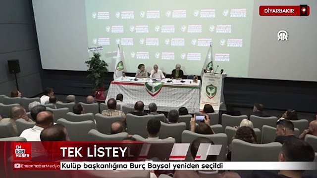 Amed Sportif Faaliyetler'de kulüp başkanlığına Burç Baysal yeniden seçildi
