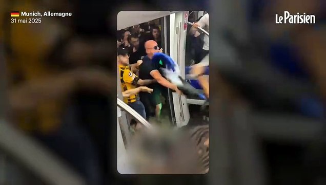 PSG-Inter Milan : des supporters s'affrontent dans le métro de Munich