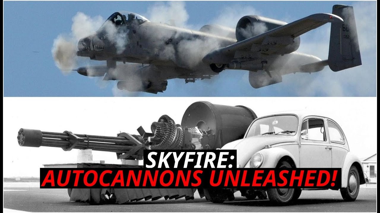 Airborne Arsenal: How Autocannons Dominate the Skies in Close Air Support Missions