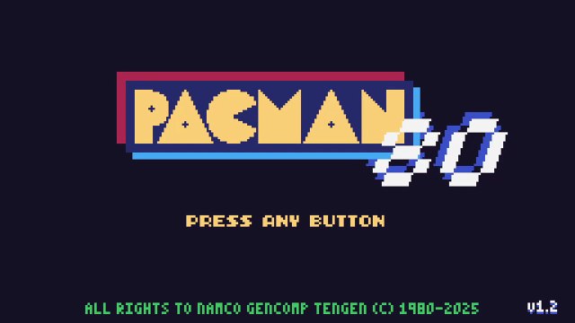 K2R2 Gameplay: Pac-Man 80 - Arcade Mode (Pac-Man Arrangement Mazes)