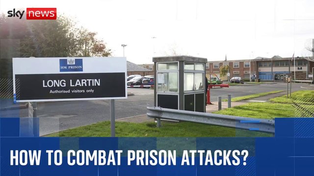 Prison officer stabbed at HMP Long Lartin 'with knife brought in from outside jail'
