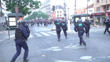 PSG-Inter Milan : tirs de mortier et gaz lacrymogène, des tensions autour du Parc des Princes