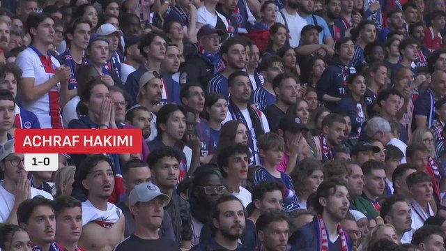 PARIS EST CHAMPION ! : VOICI LA RÉACTION DES SUPPORTERS AU PARC DES PRINCES | PSG 5 - INTER 0