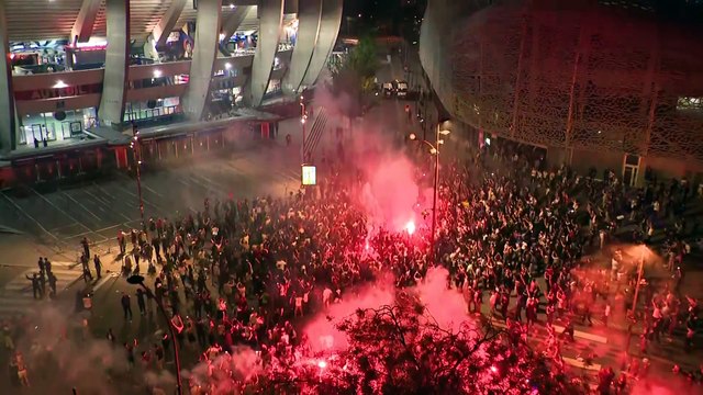 Au coup de sifflet final, Paris s'est embrasé - Foot - Ligue des champions