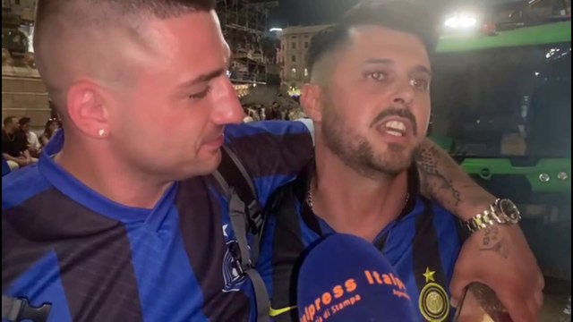 I tifosi dell'Inter tra delusione e orgoglio dopo la debacle in finale