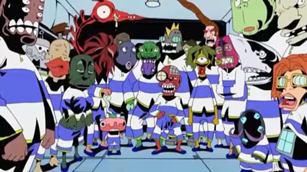 Routine Ascension - Proteus and Brotherhood Of The Drill - Dead Leaves 2004 - Kid Hideous aka Abstract Parasite