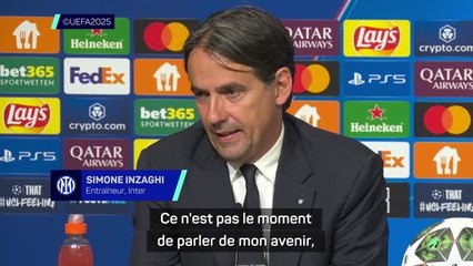 Inter - Inzaghi ne veut pas parler de son avenir après une défaite “qui m’attriste”