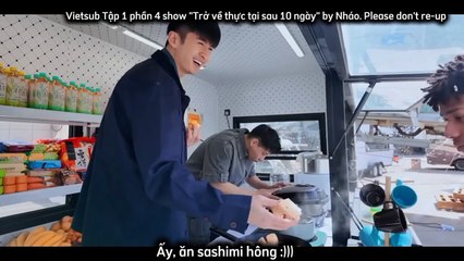 [VIETSUB SHOW] Trở về thực tại sau 10 ngày | Tập 1- Phần 4| Màn chào hỏi của team Ngô Kỳ Long và team Trương Vân Long ở Nhóm Sân bay Lưu Đình