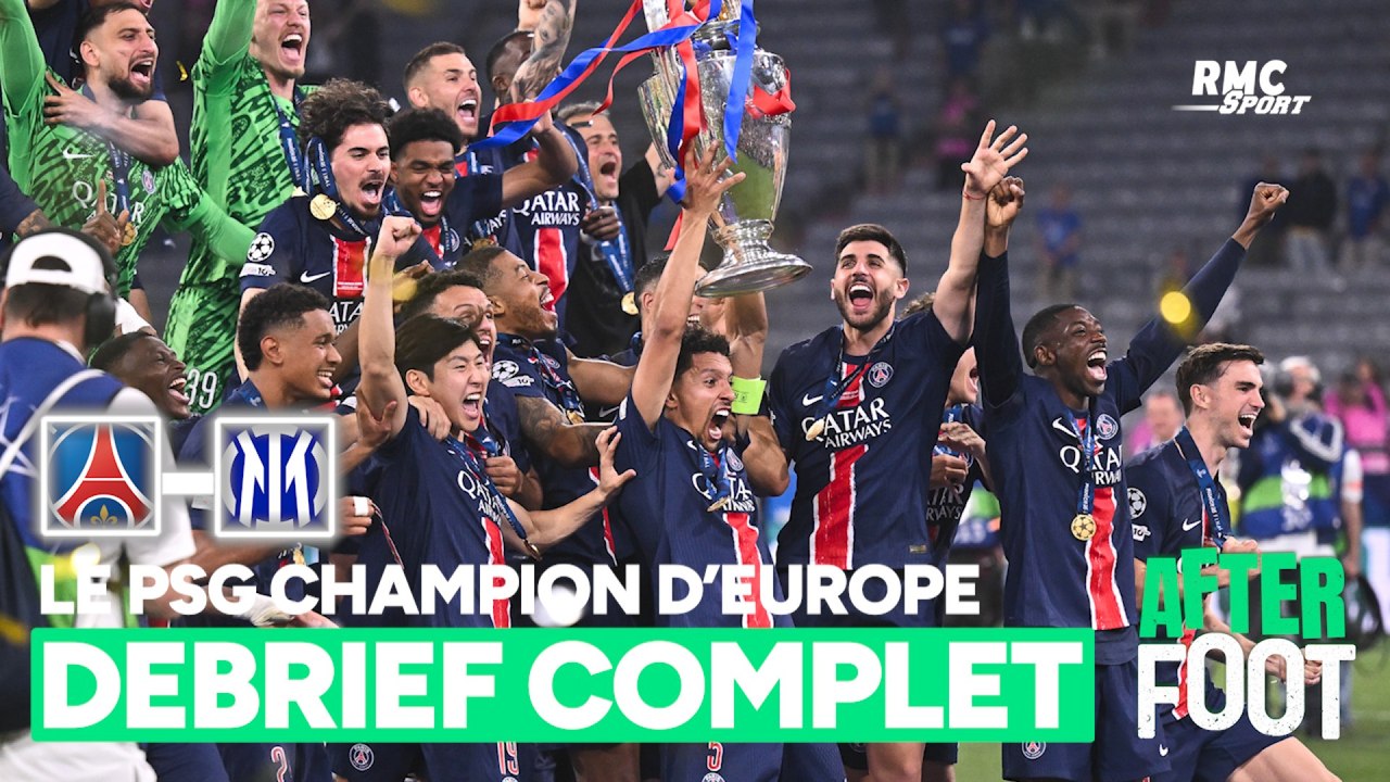 Fanion Finale Ligue Des Champions PSG Vs Inter - Composition Des équipes - Collection Football