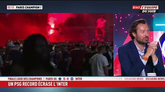 Luis Campos danse avec le trophée entre les mains - Foot - Ligue des champions