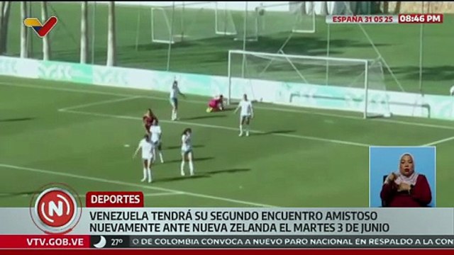 La Vinotinto femenina venció 3-1 a Nueva Zelanda en amistosos
