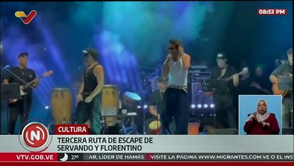 Servando y Florentino les regalan a sus fans enamoradas en Caracas su “Tercera Ruta de Escape”